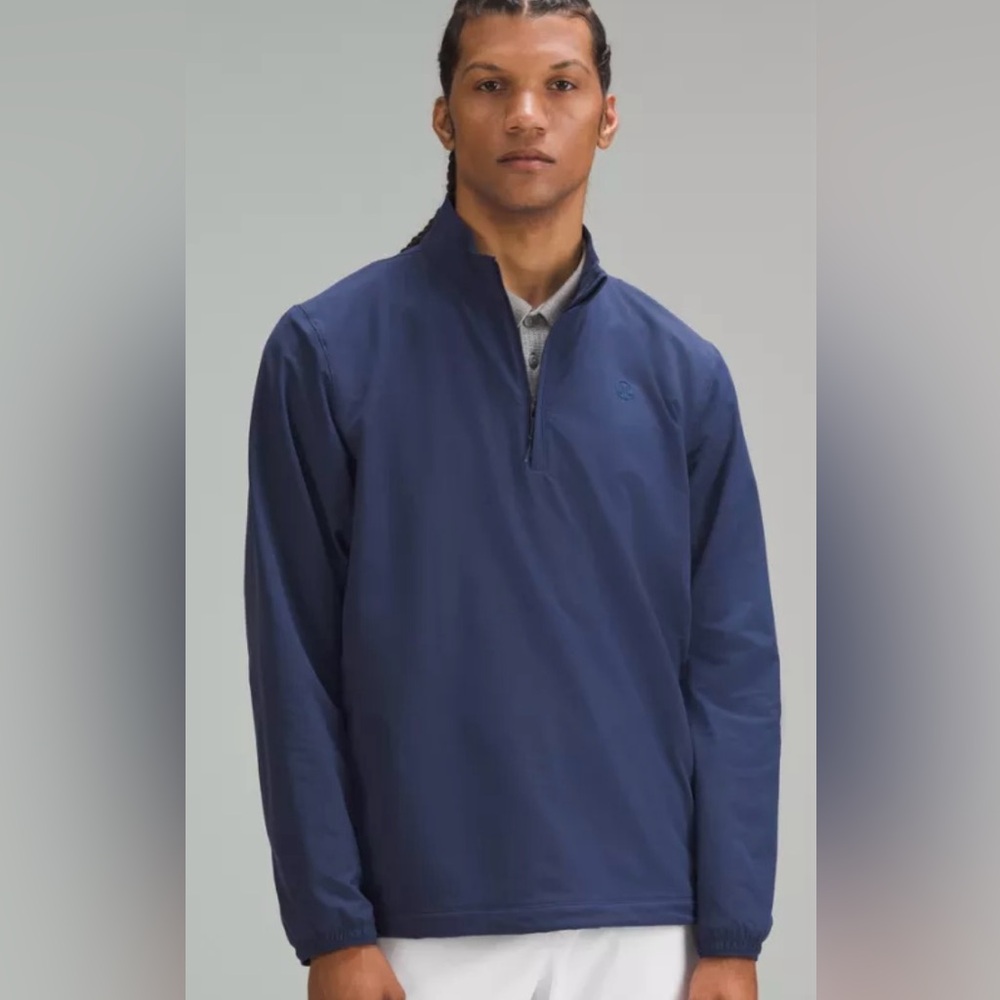 Lululemon Golf Half-Zip Windbreaker, Size XXL, Night Sea, NWT